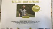 Pierre Pirson a gagné le troisième prix au concours "Quelle est belle ma prairie!" Pierre Pirson a gagné le troisième prix au concours "Quelle est belle ma prairie!"