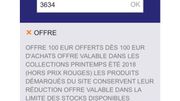100 euros ou pas 100 euros? La promo de La Redoute qui sème la zizanie 100 euros ou pas 100 euros? La promo de La Redoute qui sème la zizanie