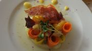 L'un des plats servi lors du concours du meilleur chef de cuisine collective 2018 L'un des plats servi lors du concours du meilleur chef de cuisine collective 2018