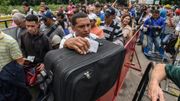 Inquiets, les Vénézuéliens passent en masse en Colombie Inquiets, les Vénézuéliens passent en masse en Colombie