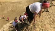 "Les Epioux" montent à l'assaut de la colline à la Sandrace à Mont-Saint-Guibert "Les Epioux" montent à l'assaut de la colline à la Sandrace à Mont-Saint-Guibert