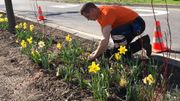 Les ouvriers communaux s'activent pour embellir la ville Les ouvriers communaux s'activent pour embellir la ville