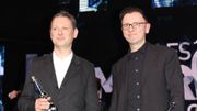 Vincent Patar et Stéphane Aubier, les grands gagnats de la soirée Vincent Patar et Stéphane Aubier, les grands gagnats de la soirée