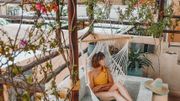 Valérie Janczewski, dans son riad Valérie Janczewski, dans son riad