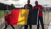 Les fans Belges présents à Dedovsk Les fans Belges présents à Dedovsk