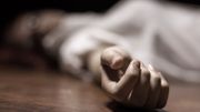 Dead woman's body with focus on hand Dead woman's body with focus on hand