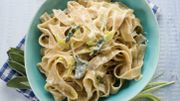 Recette de Carlo : Tagliatelles au beurre de sauge Recette de Carlo : Tagliatelles au beurre de sauge