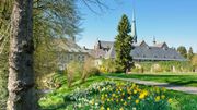 Un masque également sur tout le site du Val Dieu Un masque également sur tout le site du Val Dieu