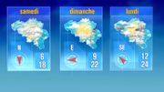 Météo de ce week-end : frais samedi, chaud dimanche Météo de ce week-end : frais samedi, chaud dimanche