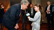 Héloïse, 8 ans, suit le roi dans ses déplacements à New-York Héloïse, 8 ans, suit le roi dans ses déplacements à New-York