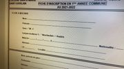 Le fameux document à compléter Le fameux document à compléter