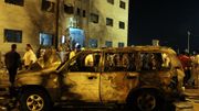 A Benghazi en Lybie, deux explosions puissantes ont rajouté à la tension croissante A Benghazi en Lybie, deux explosions puissantes ont rajouté à la tension croissante
