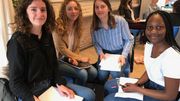 Anaïs, Sacha, Pauline et Koudhia Anaïs, Sacha, Pauline et Koudhia