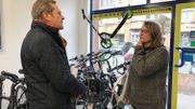 Nadine Morel, co-gérante de cyclo-Europe. Nadine Morel, co-gérante de cyclo-Europe.
