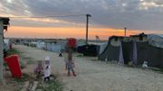 Le camp de Roj, au nord-est de la Syrie. Une 20aine d’enfants belges y vivent Le camp de Roj, au nord-est de la Syrie. Une 20aine d’enfants belges y vivent