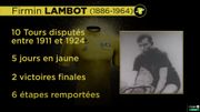 Ces Belges qui ont porté le maillot jaune: Firmin Lambot Ces Belges qui ont porté le maillot jaune: Firmin Lambot