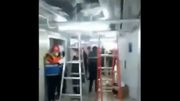 Coronavirus: l'hôpital construit en 10 jours... fuit de partout Coronavirus: l'hôpital construit en 10 jours... fuit de partout