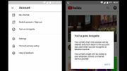 YouTube teste un mode incognito sur Android YouTube teste un mode incognito sur Android