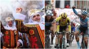 Binche-Chimay-Binche: du sabot au vélo, du tamboureur au dérailleur, du masque au casque, du ramon au peloton… Binche-Chimay-Binche: du sabot au vélo, du tamboureur au dérailleur, du masque au casque, du ramon au peloton…