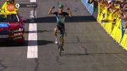 Lennard Kämna enlève la 4e étape du Dauphiné, Roglic chute mais reste en jaune Lennard Kämna enlève la 4e étape du Dauphiné, Roglic chute mais reste en jaune