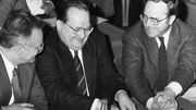 Wilfried Martens et Jean-Luc Dehaene Wilfried Martens et Jean-Luc Dehaene