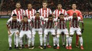 Le onze de départ de l'Olympiacos Le onze de départ de l'Olympiacos