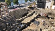 Un entrepôt du 13e siècle découvert à côté du Parlement wallon Un entrepôt du 13e siècle découvert à côté du Parlement wallon