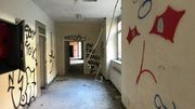 Fenêtres éclatées, tuyaux arrachés, murs tagués, portes défoncées ... l'intérieur du sanatorium a été saccagé (2) Fenêtres éclatées, tuyaux arrachés, murs tagués, portes défoncées ... l'intérieur du sanatorium a été saccagé (2)