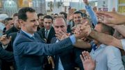 Syrie: rare apparition du président Assad hors de Damas pour l'Aïd Syrie: rare apparition du président Assad hors de Damas pour l'Aïd