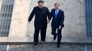 Les dirigeants nord-coréen et sud-coréen s'engagent à mettre fin à la guerre qui les oppose Les dirigeants nord-coréen et sud-coréen s'engagent à mettre fin à la guerre qui les oppose