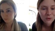 Gaëlle Fruy et Aveline Mazy sont conseillères pédagogique à l'Université Saint-Louis et ce sont elles qui coordonnent et encadrent ce blocus un peu particulier Gaëlle Fruy et Aveline Mazy sont conseillères pédagogique à l'Université Saint-Louis et ce sont elles qui coordonnent et encadrent ce blocus un peu particulier