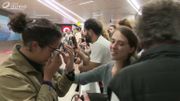Nicaragua: Amaya Coppens est arrivée à l'aéroport de Zaventem Nicaragua: Amaya Coppens est arrivée à l'aéroport de Zaventem
