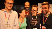 L'équipe Xplorers, arrivée en seconde position pour son projet "Mille et un conteurs" L'équipe Xplorers, arrivée en seconde position pour son projet "Mille et un conteurs"