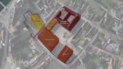 Le quartier où est implanté le nouveau complexe de la Faculté de l'UCL à Tournai Le quartier où est implanté le nouveau complexe de la Faculté de l'UCL à Tournai