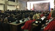La "mercuriale", rentrée judiciaire dans la salle d'audience solennelle de la Cour de Cassation La "mercuriale", rentrée judiciaire dans la salle d'audience solennelle de la Cour de Cassation