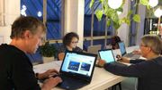 Toutes les deux semaines, des formations sont organisées pour aider les nouveaux contributeurs à se lancer ©RTBF Toutes les deux semaines, des formations sont organisées pour aider les nouveaux contributeurs à se lancer ©RTBF