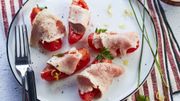 Recette: Veau en fines tranches façon vitello tonnato et sa salade de tomates Recette: Veau en fines tranches façon vitello tonnato et sa salade de tomates
