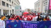 Journée internationale du droit des femmes: manifestations et actions partout en Belgique Journée internationale du droit des femmes: manifestations et actions partout en Belgique