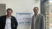 Neufchâteau : le Rotary remet 7 000 € aux "Postes Médicaux de Garde Luxembourg Dinant" !