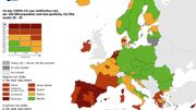 Carte des voyages : le sud de la France passe au rouge, une grande partie de la Grèce ainsi que la Sardaigne et la Sicile Carte des voyages : le sud de la France passe au rouge, une grande partie de la Grèce ainsi que la Sardaigne et la Sicile
