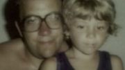 Charles Michel, enfant, avec son père Charles Michel, enfant, avec son père