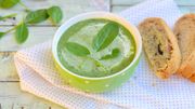 Soupe aux épinards et lait de coco Soupe aux épinards et lait de coco