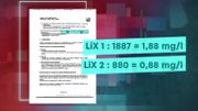 Trop de zinc dans les analyses de Frasnes-Lez_Avaing Trop de zinc dans les analyses de Frasnes-Lez_Avaing