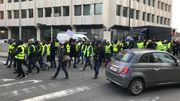Gilets jaunes à Bruxelles: de nombreux tunnels fermés, 60 arrestations (photos) Gilets jaunes à Bruxelles: de nombreux tunnels fermés, 60 arrestations (photos)