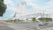 Le futur site d'Inter-béton sera recouvert d'un grand auvent dans lequel viendront s'insérer des bureaux Le futur site d'Inter-béton sera recouvert d'un grand auvent dans lequel viendront s'insérer des bureaux