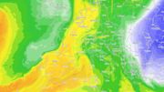 L’air doux revient sur l’Atlantique, remarquez le froid intense qui s’installe sur les L’air doux revient sur l’Atlantique, remarquez le froid intense qui s’installe sur les