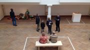 Qui sont les visiteurs ? qui sont les oeuvres ? Duane Hanson au Musée d'Ixelles Qui sont les visiteurs ? qui sont les oeuvres ? Duane Hanson au Musée d'Ixelles