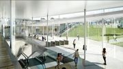 La station Bordet aura un statut particulier, à la fois de terminus et d’entrée dans la ville. La station va s’organiser autour d’une esplanade en pente qui va relier et articuler les différents modes de transport : RER, métro, tram, bus, métro, vélos et piétons. La station Bordet aura un statut particulier, à la fois de terminus et d’entrée dans la ville. La station va s’organiser autour d’une esplanade en pente qui va relier et articuler les différents modes de transport : RER, métro, tram, bus, métro, vélos et piétons.