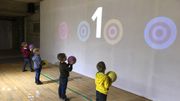 On se prépare à lancer son ballon On se prépare à lancer son ballon