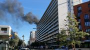 Incendie dans un immeuble à appartements à Evere Incendie dans un immeuble à appartements à Evere